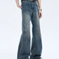 【24s Aug.】Cleanfit Light-colored Raw Pulp Flared Jeans