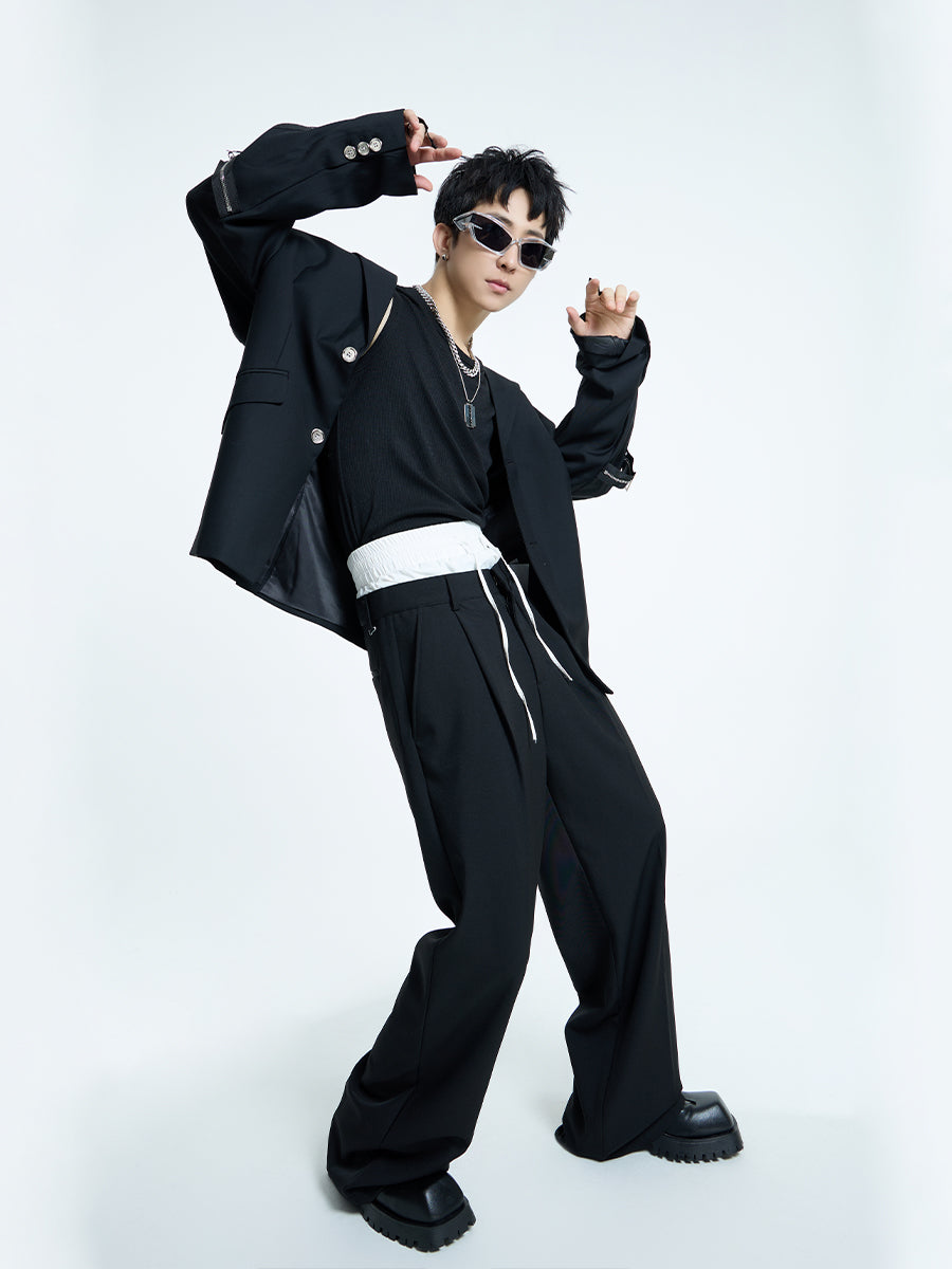 【23s September.】Metallic Embellished Blazer-L ArtsKoreanMan