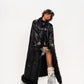 【25s Feb.】Retro High-end Plush Patchwork Fur Coat