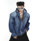 【23s Jun.】Padded Hooded Denim Jacket