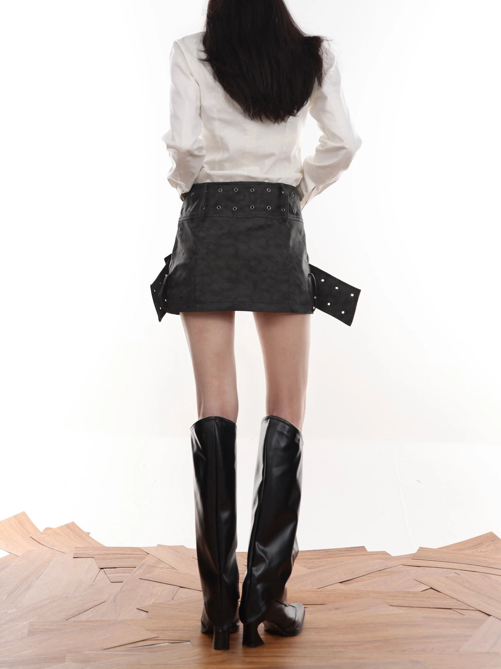 【23s July.】Punk Low Waist Skirt ArtsKoreanMan