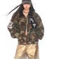 【24s Sep.】Camouflage Loose Jacket with Contrast Patch