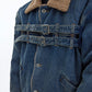 【24s January.】Washed Vintage Sherpa Patchwork Denim Jacket