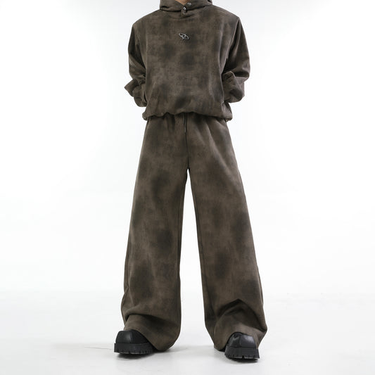 【24s Oct.】Tie-dyed Drape Casual Sports Sweatpants