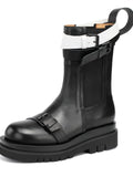 【New】Heightened Men's Leather Boots ArtsKoreanMan