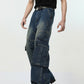 【24s March.】Deconstructed Bulky Pocket Jeans