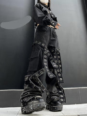 【24s Nov.】American Style Deconstructed Workwear Street Jeans ArtsKoreanMan