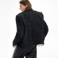 【25s Jan.】Elegant Raw-edge Pearl Chanel Style Jacket