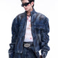 【24s Sep.】Wrinkled Short Denim Jacket ArtsKoreanMan