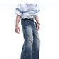 【24s Sep.】Wide-Leg Washed Denim Pants