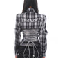 【25s Mar.】Plaid Backless Hollow Strap Detachable Shirt~