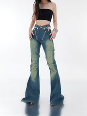 【23s October.】Cutout Bootcut Jeans ArtsKoreanMan