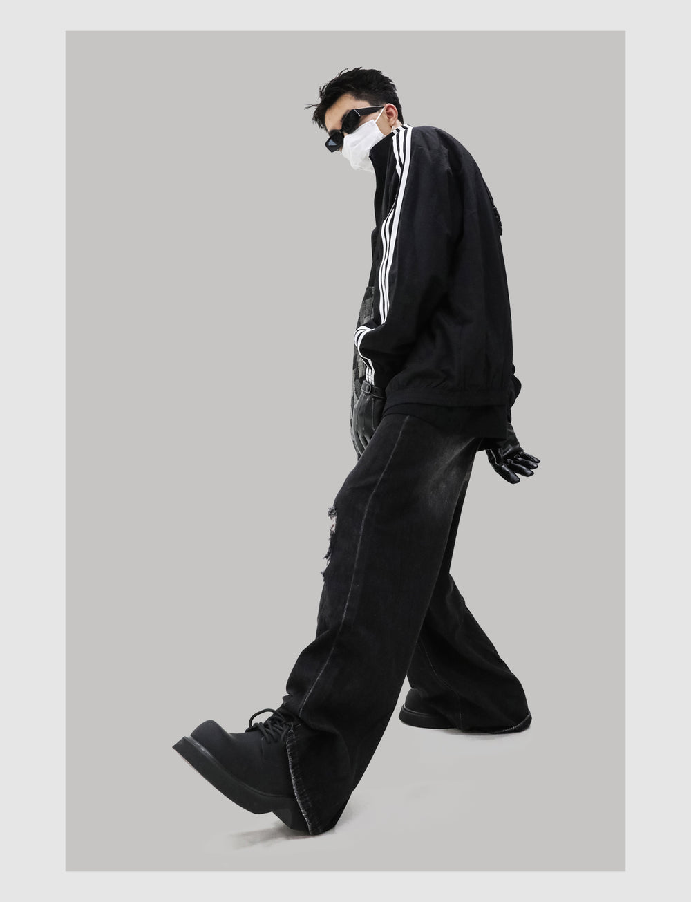 Personality Thick Sole Versatile Big Head Derby Shoes ArtsKoreanMan