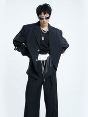 【23s September.】Metallic Embellished Blazer-L ArtsKoreanMan