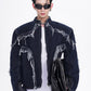 【24s Sep.】Fringed Distressed Denim Jacket ArtsKoreanMan