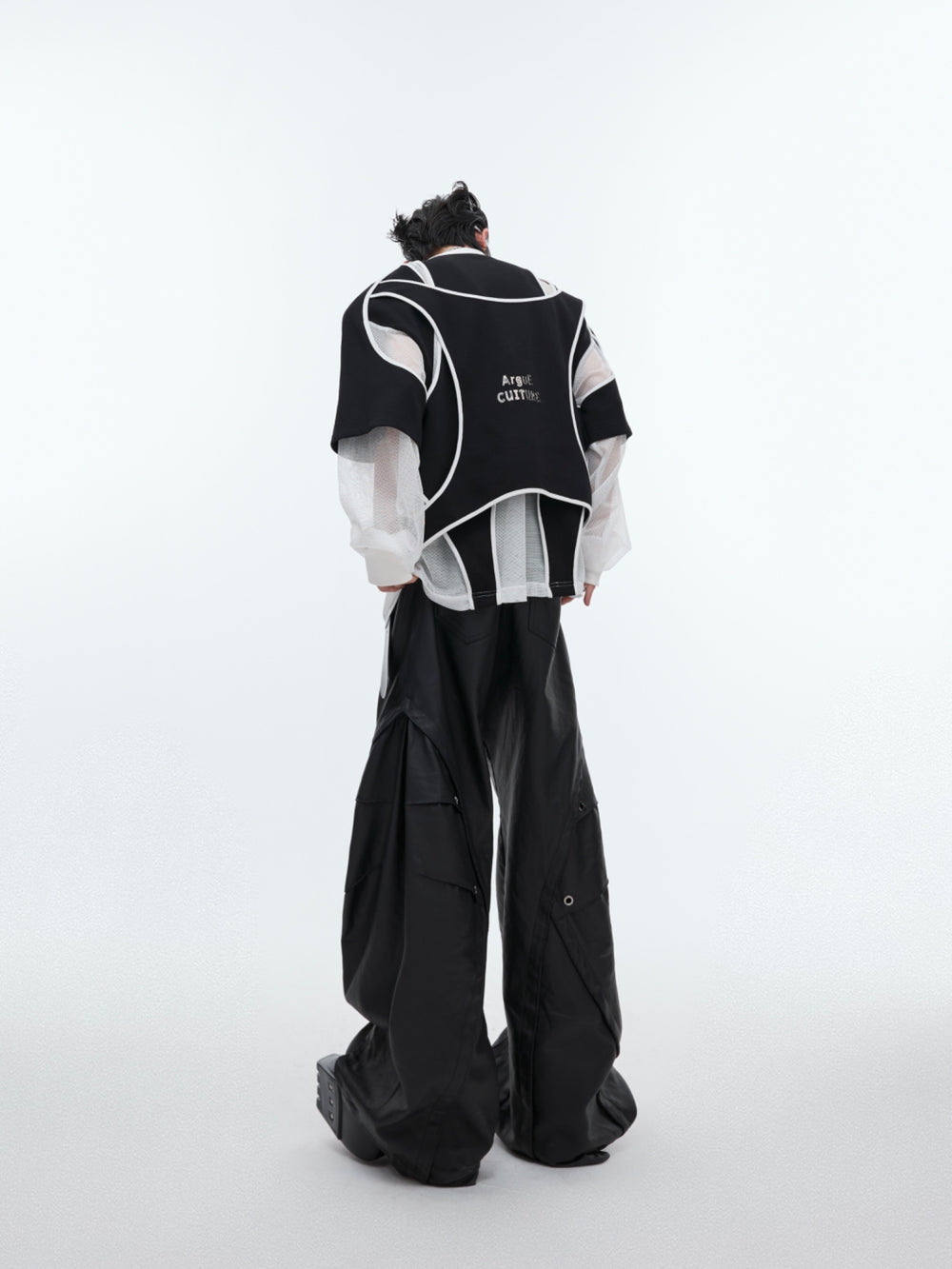 【24s Sep.】Fake Two-piece Crew Neck Sweatshirt ArtsKoreanMan