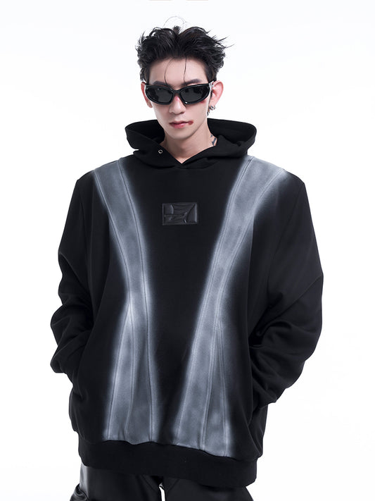 【24s Oct.】Heavy-Duty Black Hoodie Jacket