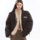 【23s October.】Suede Retro Long-sleeved Patchwork Fur Coat