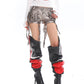 【25s Mar.】Hot Girl Heavy Short Leather Pants