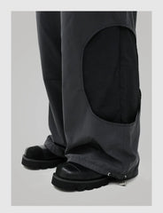 Stitching Square Toe Casual Shoes ArtsKoreanMan