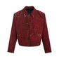 【24s Nov.】Velvet Texture Quilted Jacket