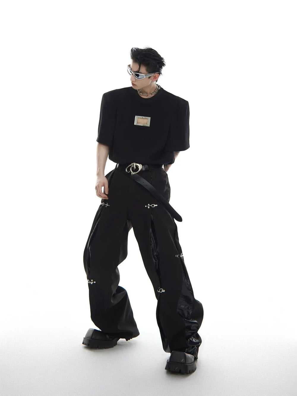 【23s May.】Double Adjustable Button Trousers ArtsKoreanMan