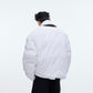 【23s December.】Deconstructed Design Cotton Jacket + Scarf