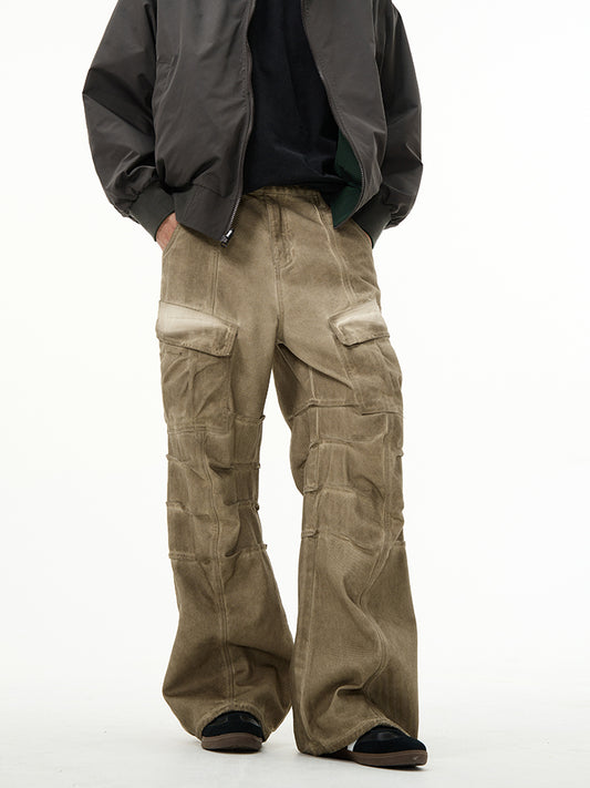 【24s April.】American Wasteland Style Deconstructed Cargo Pants