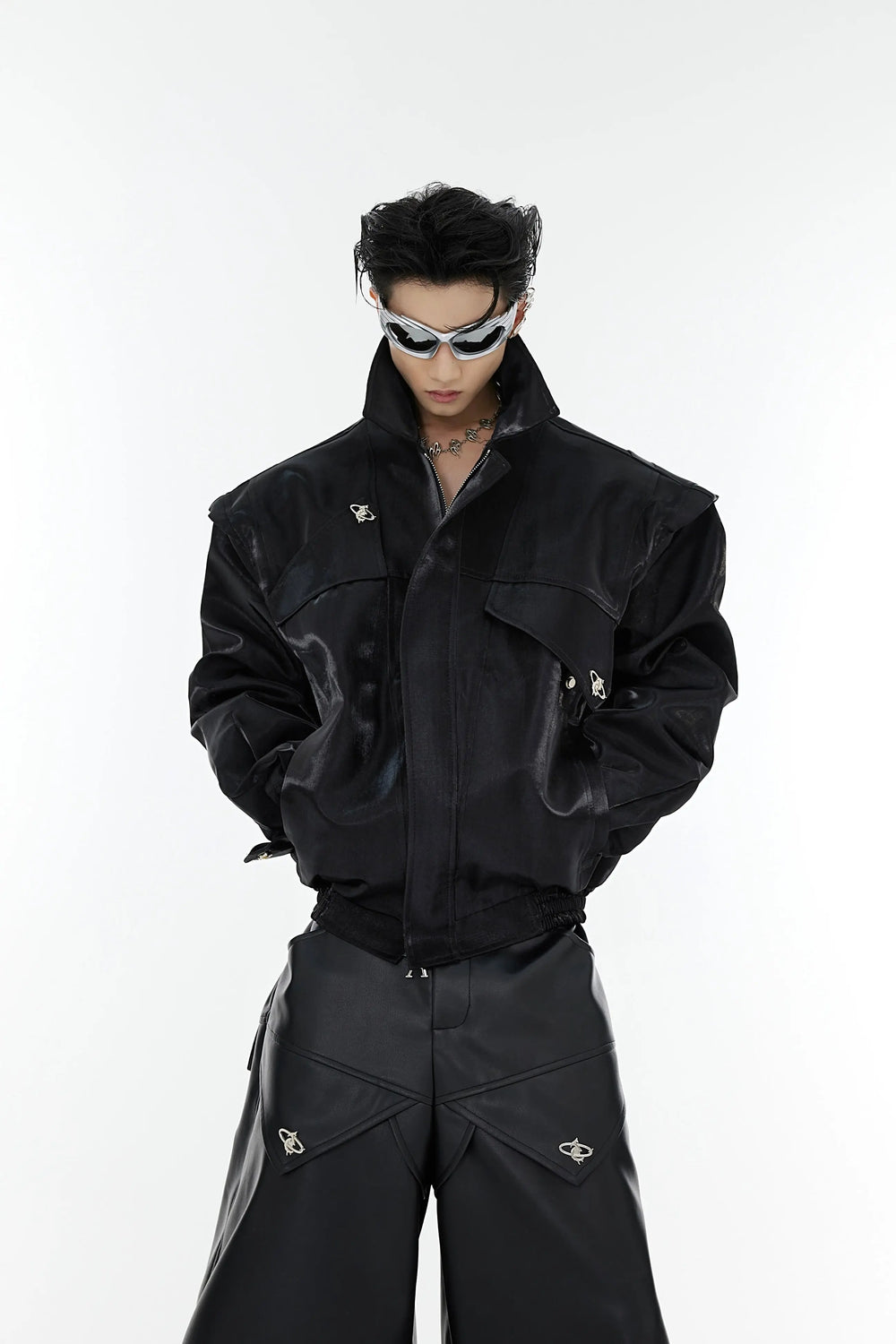 【23s August.】Streamer Shoulder Pad Jacket ArtsKoreanMan