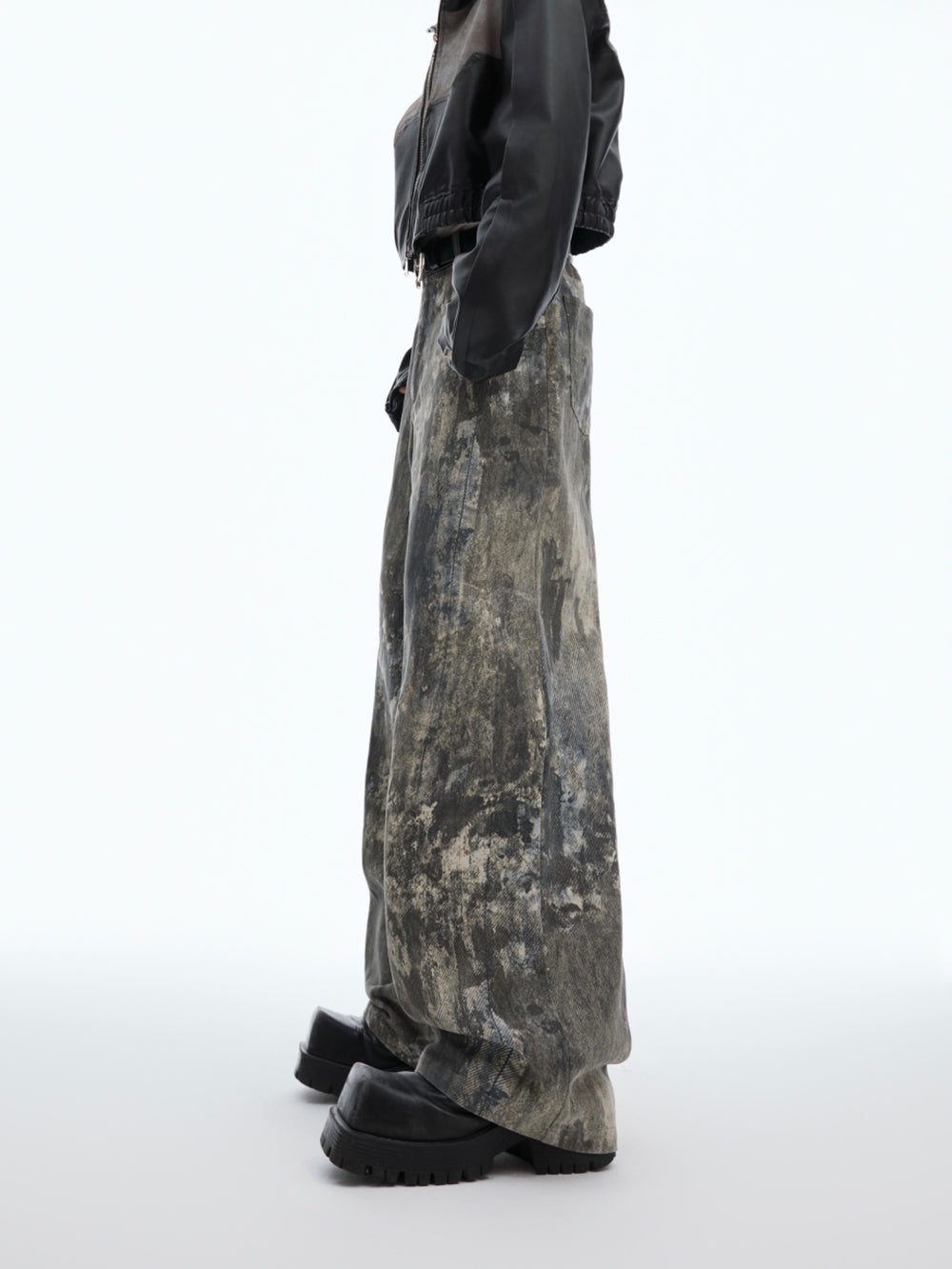 【24s Oct.】3D Printed Distressed Jeans ArtsKoreanMan
