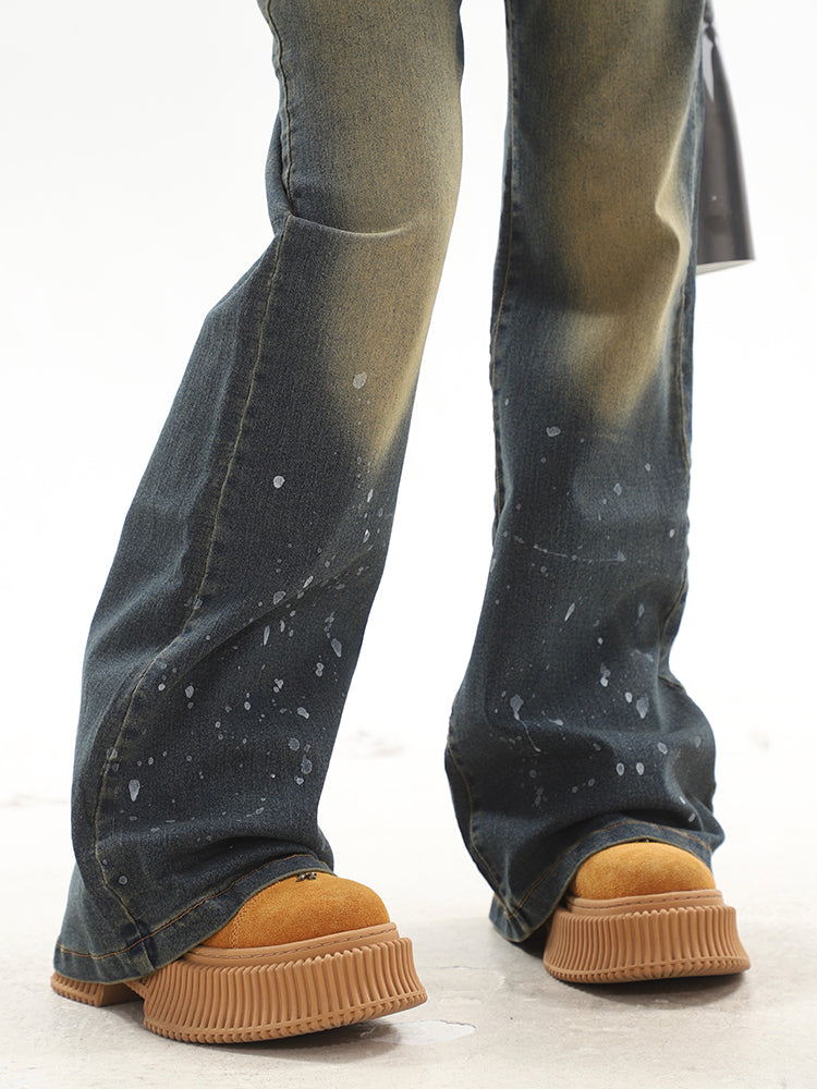 【23s December.】American Vintage Distressed Washed Jeans