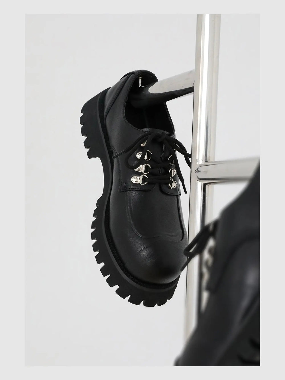 Platform Big Toe Leather Shoes ArtsKoreanMan