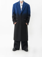 【24s Nov.】Gradient Dyed Wool Overcoat ArtsKoreanMan