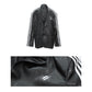 【23s August.】Oversized Black Leather Blazer