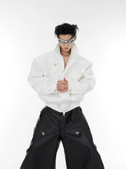 【23s August.】Streamer Shoulder Pad Jacket ArtsKoreanMan