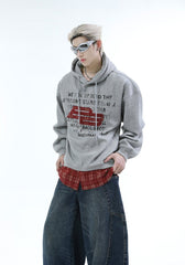 【24s Nov.】Embroidered Letter Design Hoodie ArtsKoreanMan