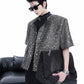 【24s Aug.】Chanel Style Sequined Short-sleeved Luxury Jacket