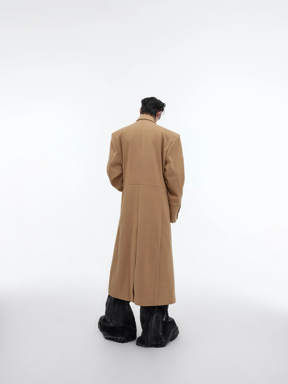【23s September.】Simple Drapey Autumn and Winter Coat ArtsKoreanMan