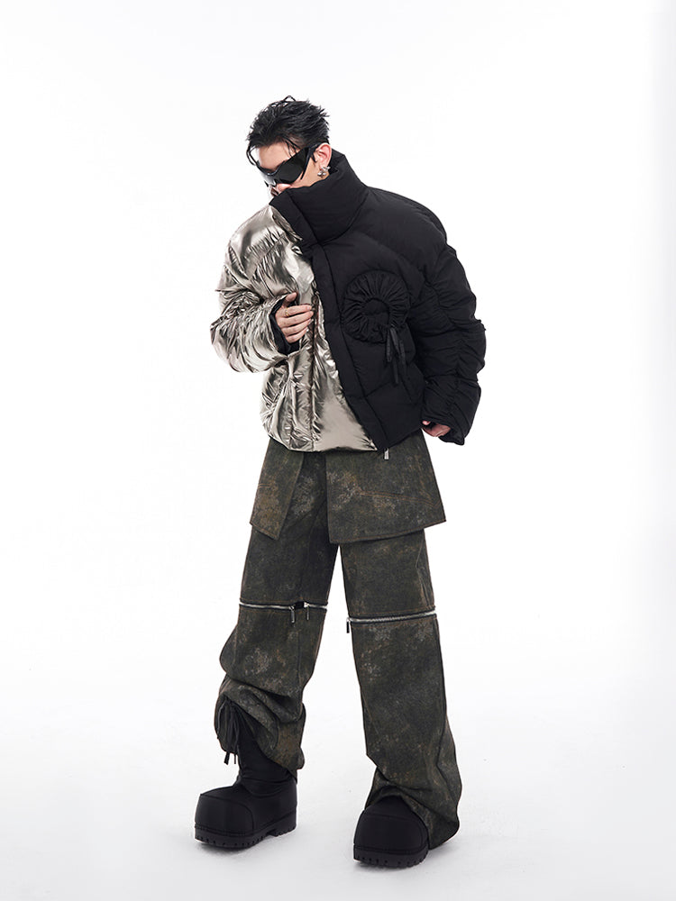 【25s Jan.】Shiny Cotton Puffer Jacket Men