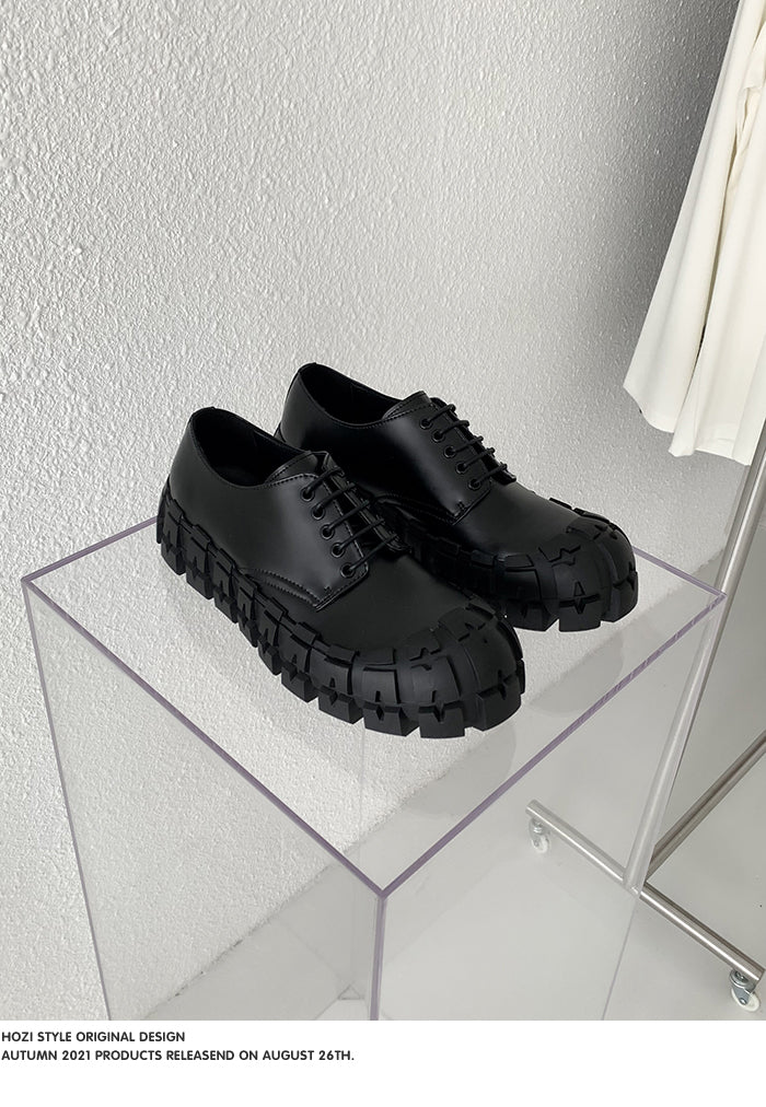 【New】Toothed Leather Shoes