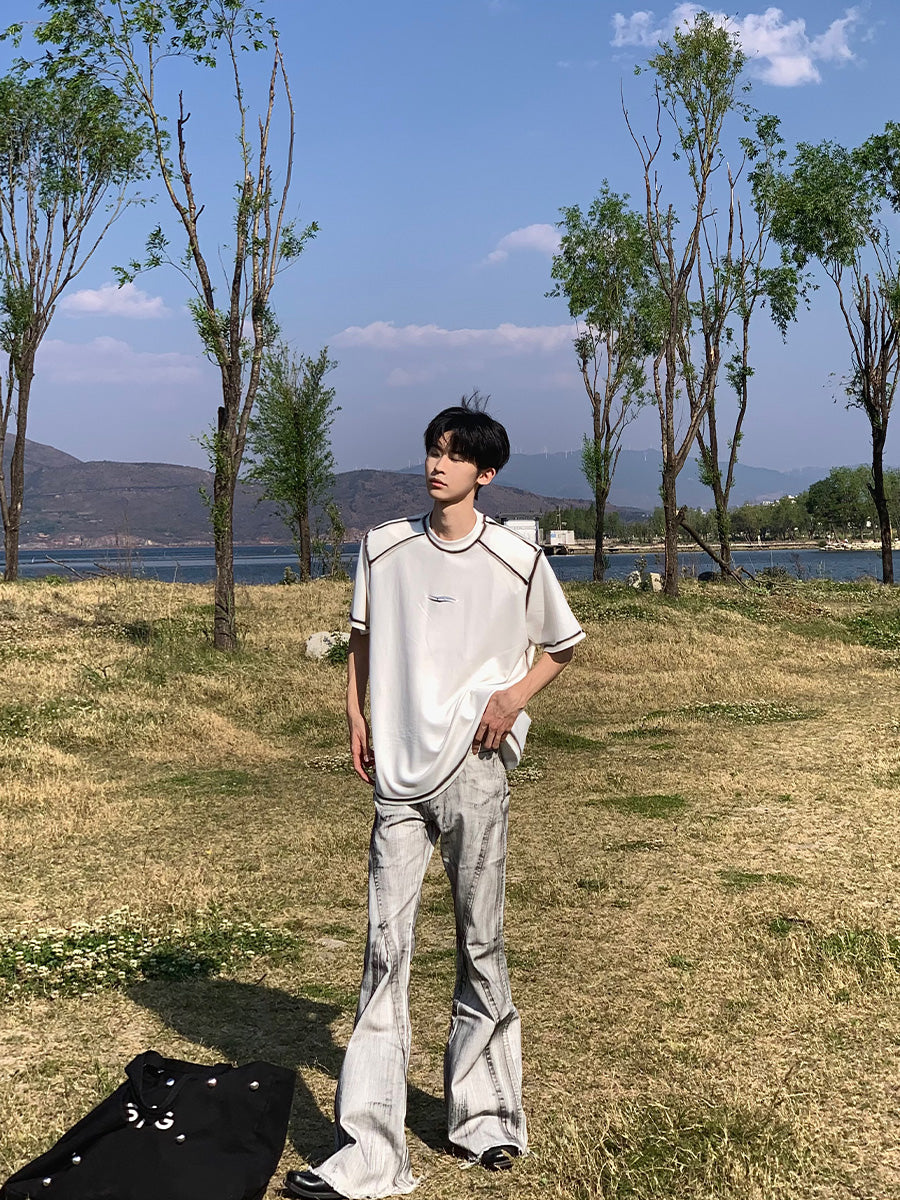 【24s Oct.】Deconstructed Graffiti Jeans ArtsKoreanMan