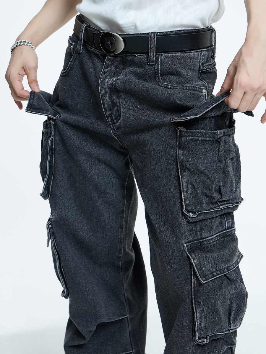 【23s September.】Oversized Mid-rise Jeans -L ArtsKoreanMan