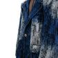 【24s Oct.】Tie-Dye Shoulder Denim Blazer