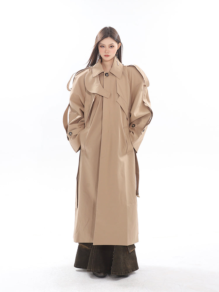 【24s Sep.】Classic Retro Long Trench Coat ArtsKoreanMan