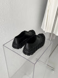 【New】Toothed Leather Shoes ArtsKoreanMan