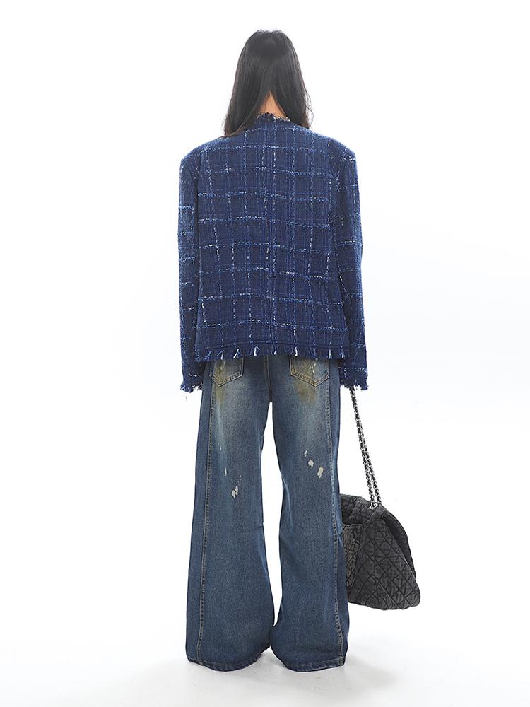 【25s Mar.】Chanel-Inspired Relaxed Fit Tweed Jacket