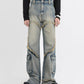 【24s February.】Heavy Washed Raw Edge Jeans