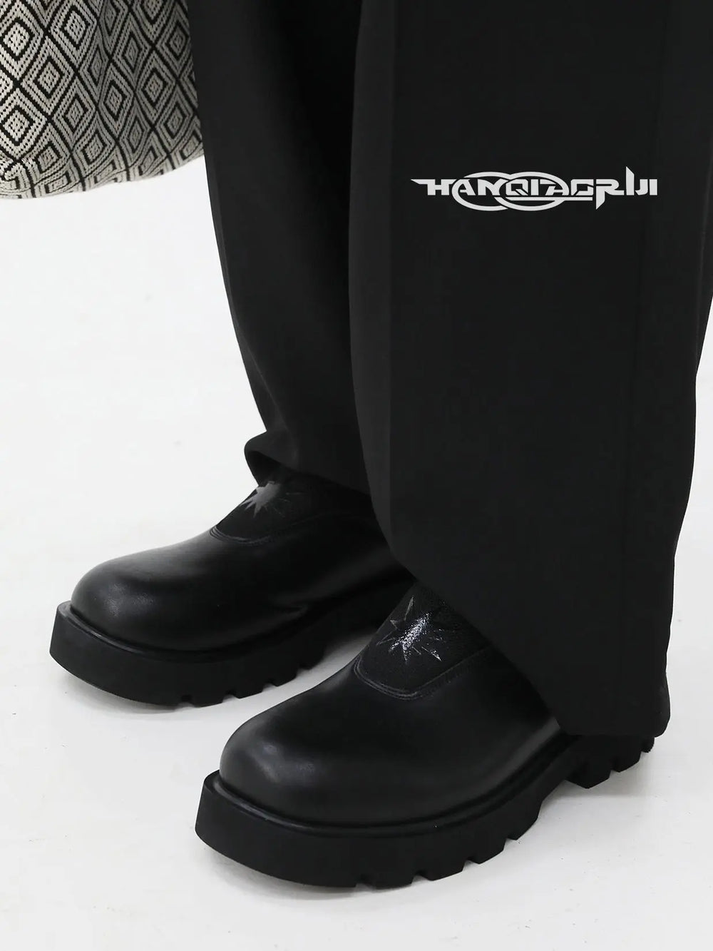 【New】Black Half Platform Shoes ArtsKoreanMan