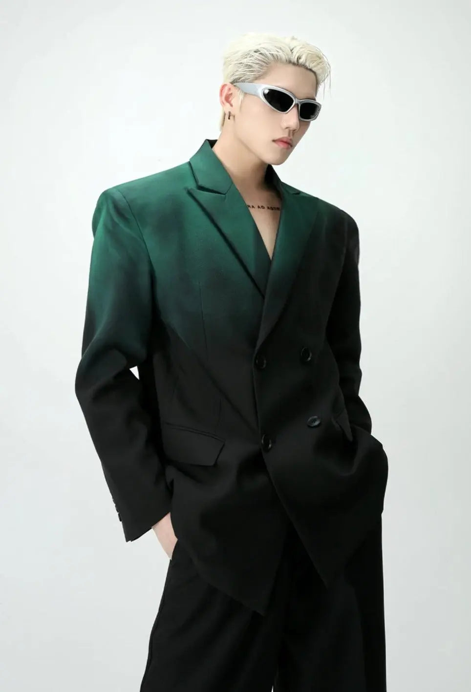 【23s August.】Gradient Shoulder Pad Jacket ArtsKoreanMan