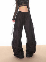 【24s Oct.】Wide-leg Machete Drawstring Overalls ArtsKoreanMan